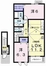サニーレジデンスⅢ Bの間取り画像