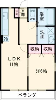 ラ・テール参番館の間取り画像
