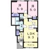 カームリー荒尾の間取り画像