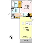 グランベージュⅡの間取り画像