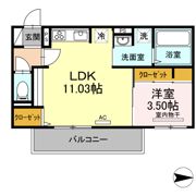 グランカーサはません B棟の間取り画像
