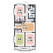 アムールヤマサの間取り画像