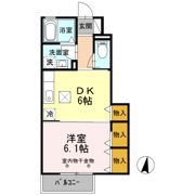 インカーサ36の間取り画像