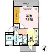 D-room本荘の間取り画像