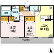 グランドゥールSの間取り画像
