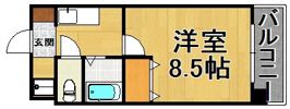 ラフィネ荒江の間取り画像