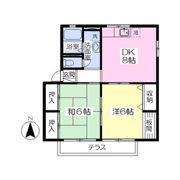 シティハイムソファレDの間取り画像