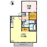 フォレスト Bの間取り画像