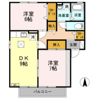 セジュールくれ竹 Aの間取り画像