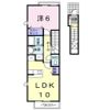 アイリスAの間取り画像