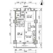 東雲キャナルコートCODAN18号棟の間取り画像