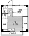 ビレッジハウス岩沼2号棟の間取り画像