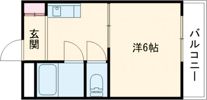 エムズ新賀の間取り画像