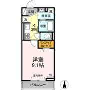 D-room GRACA 中町 WESTの間取り画像