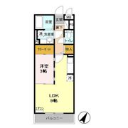 ジャルディネットの間取り画像