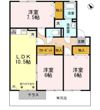 エルフタウン吉久 Gの間取り画像