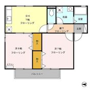 伏見台ハイツの間取り画像