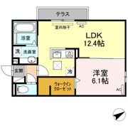 オアシス西小鷹野の間取り画像