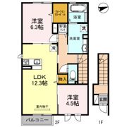 リアン ドュ ファミーユの間取り画像