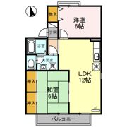 セジュール富永の間取り画像
