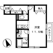 アムール安宅の間取り画像