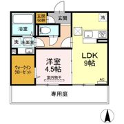 グランフォレMⅡの間取り画像