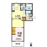 グランフォレMⅡの間取り画像
