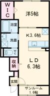 ヒッポ阿方A棟の間取り画像
