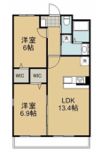 ヴェルクレスト静岡の間取り画像