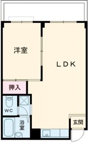 フェリスマンションⅡの間取り画像