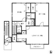 クレールの間取り画像