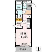 D-room GRACA 中町 WESTの間取り画像