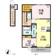 ソフィア桜 Aの間取り画像