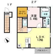 ルチェンテの間取り画像
