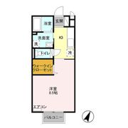 ブランフルールの間取り画像