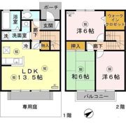 ブルースカイFの間取り画像
