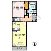 クレアール西九条の間取り画像