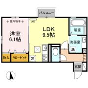 セジュールのいちの間取り画像