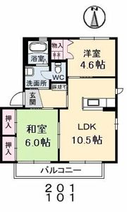 シャーメゾン ダンディライオン C棟の間取り画像