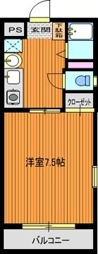 アップフィールドの間取り画像