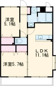 ローズマリーAの間取り画像
