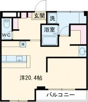 コーポ山本の間取り画像