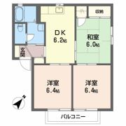 フォレスト北日吉Cの間取り画像
