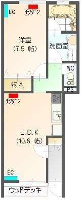 すまいる22番館の間取り画像