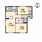 Fe．モデナ A棟の間取り画像
