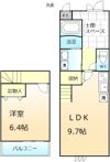 スリーハーブズ メルヴェーユ三国ヶ丘の間取り画像