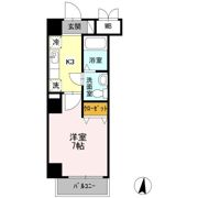 CASA八番館の間取り画像