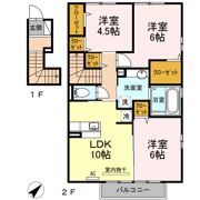 サン クレストの間取り画像