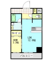 トレステーラ顕徳の間取り画像