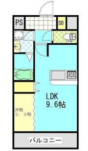 トレステーラ顕徳の間取り画像